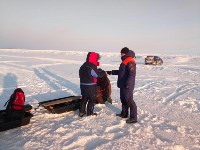 Правила поведения на льду напомнили рыбакам-любителям в Долинском районе, Фото: 5