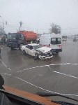 Седан и бензовоз столкнулись в Южно-Сахалинске, Фото: 9