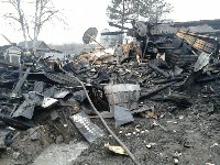 Здание сельской администрации загорелось в Рощино, Фото: 2