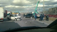 Два человека пострадали при столкновении Гелендвагена и Тойоты в Южно-Сахалинске, Фото: 1