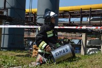 Учения по ликвидации последствий разлива нефтепродуктов прошли на ТЭЦ-1 в Южно-Сахалинске, Фото: 2