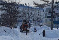 Расчистка снега в селе Чехов, Фото: 6