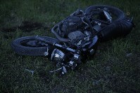 Мотоциклист сломал ногу при ДТП в Южно-Сахалинске, Фото: 10