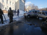 Здание областного суда оцепили в Южно-Сахалинске, Фото: 1