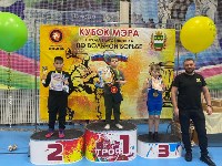 Сахалинские борцы завоевали дюжину медалей на представительном турнире в Благовещенске, Фото: 6