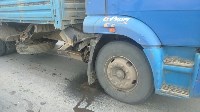 Внедорожник и грузовик столкнулись на дороге на Троицкое, Фото: 10