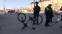 Велосипедист врезался во внедорожник в Южно-Сахалинске, Фото: 9