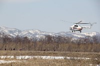 Тренировка по ликвидации последствий природного пожара проходит на Сахалине, Фото: 7
