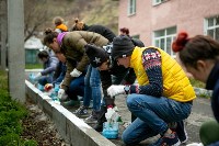 Сахалинские волонтеры навестили постояльцев «Чайки», Фото: 12