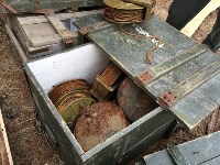 Схрон оружия обнаружили в Корсаковском районе активисты ОНФ, Фото: 1