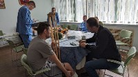 Сенатор Андрей Хапочкин навестил раненых бойцов СВО в московском госпитале, Фото: 3