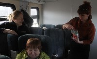 Пригородный поезд отвёз первых сахалинских дачников на Новодеревенскую, Фото: 1