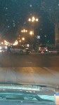 "Тойота" выскочила на бордюр в Южно-Сахалинске, Фото: 3