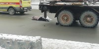 В Южно-Сахалинске автокран насмерть сбил женщину, Фото: 5