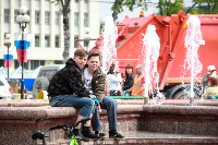 Борис Гребенщиков дал уличный концерт в Южно-Сахалинске, Фото: 2