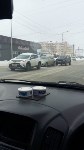 Три автомобиля столкнулись в Корсакове, Фото: 1