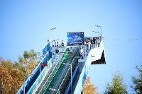 Соревнования по прыжкам на лыжах с трамплина на Сахалине, Фото: 8