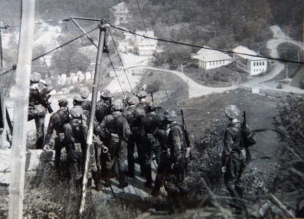 Сахалинский погранотряд на страже островной столицы 1984 год.
