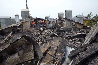 В Южно-Сахалинске началось восстановление поврежденной пожаром крыши, Фото: 6