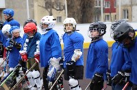 Дворовые хоккеисты Сахалина вступили в ряды «Юнармии», Фото: 2