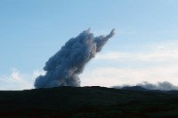 Загадочные фото извержения вулкана сделали жители Парамушира, Фото: 7