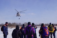 Сахалинские спасатели десантируются в пригороде Хабаровска, Фото: 7