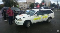 Таксист и его пассажир пострадали в ДТП в Южно-Сахалинске , Фото: 6