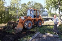 Активисты вывезли с двух рек Южно-Сахалинска четыре «КамАЗа» мусора, Фото: 13