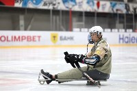 На Сахалине провели тренировку по следж-хоккею для ветеранов СВО, Фото: 7