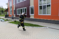 Условный пожар "потушили" в детском лагере в Анивском районе, Фото: 19