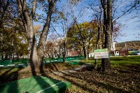 Площадка для игры в гольф открылась в городском парке Южно-Сахалинска, Фото: 1