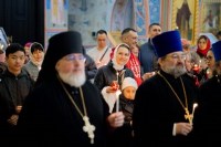 В Южно-Сахалинске встретили Благодатный огонь , Фото: 6