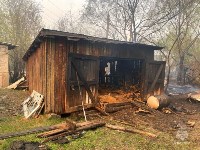 В Приамурье семилетний мальчик спалил гараж и машину, Фото: 2