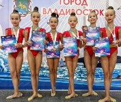 Сахалинские гимнастки завоевали медали "Тихоокеанской волны", Фото: 4