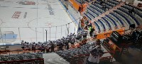 Сахалинцы прилетели в Хабаровск, чтобы поддержать хоккеистов на матче с "Амурскими тиграми", Фото: 2