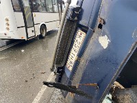 Пенсионер пострадал в опрокинувшемся микроавтобусе в Невельском районе, Фото: 1