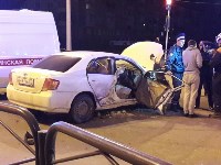 Мужчина пострадал в ночном ДТП в Южно-Сахалинске, Фото: 3
