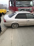 Очевидцев ДТП с участием грузовика и седана ищут в Южно-Сахалинске, Фото: 7