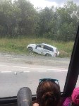 Женщина пострадала при столкновении двух легковых авто на юге Сахалина, Фото: 4