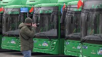 Первая партия новых зелёных автобусов прибыла в Южно-Сахалинск, Фото: 5