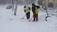 Оху в конце апреля по уши завалило снегом, Фото: 4