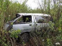 Водитель и пассажир микроавтобуса пострадали в аварии на Сахалине, Фото: 1