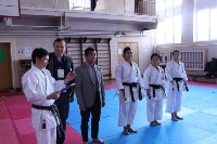 Спортсменки из Японии провели мастер-класс для сахалинских каратистов, Фото: 2