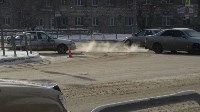 Автомобиль ГИБДД и седан столкнулись в Южно-Сахалинске, Фото: 4