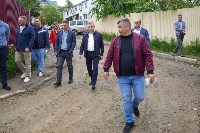 В Южно-Сахалинске в кратчайшие сроки восстановят благоустройство в микрорайонах 13 и 13а, Фото: 6