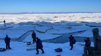 Рыбаки на льдинах, Фото: 2