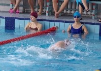 Сотрудники думы и администрации Южно-Сахалинска приняли участие в соревнованиях по плаванию, Фото: 11