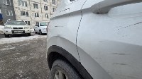 Неизвестный столкнулся с Volkswagen Tiguan и скрылся с места ДТП в Южно-Сахалинске, Фото: 4