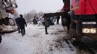 Конвойный автомобиль и снегоуборочная машина столкнулись на юге Сахалина, Фото: 8