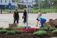 В Томари дополнительно высадили около четырех тысяч цветов, Фото: 9